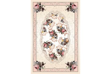 Homefesto Teppe 140x220 cm - Flerfarget/Fløyel - Tekstiler & tepper - Teppe & matte - Orientalske tepper - Persisk matte