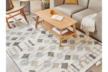 Kaghtsrashen Kelimteppe 160x230 cm - Beige - Tekstiler & tepper - Teppe & matte - Orientalske tepper - Kelimtepper