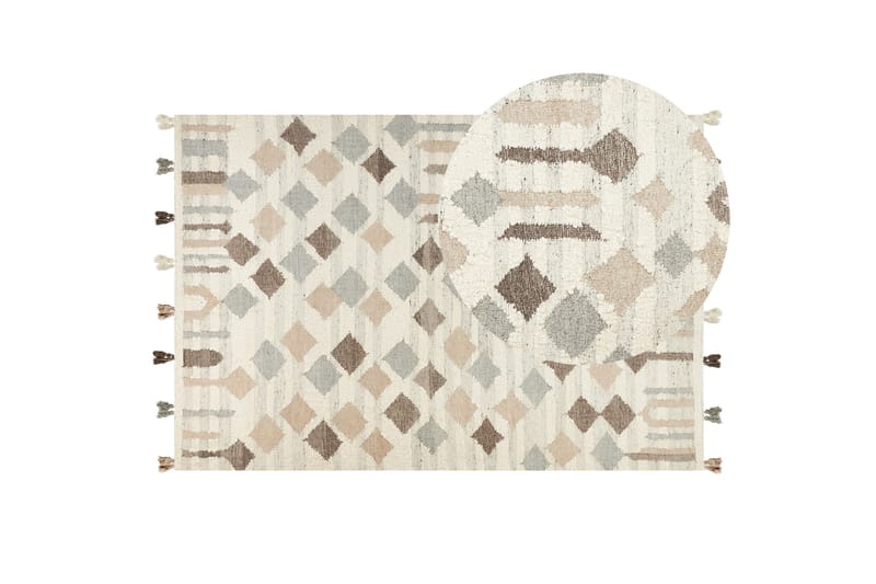 Kaghtsrashen Kelimteppe 200x300 cm - Beige - Tekstiler & tepper - Teppe & matte - Orientalske tepper - Kelimtepper