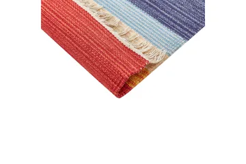 Kamaris Kelimteppe 140x200 cm - Rød - Tekstiler & tepper - Teppe & matte - Orientalske tepper - Kelimtepper