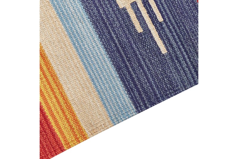 Kamaris Kelimteppe 140x200 cm - Rød - Tekstiler & tepper - Teppe & matte - Orientalske tepper - Kelimtepper