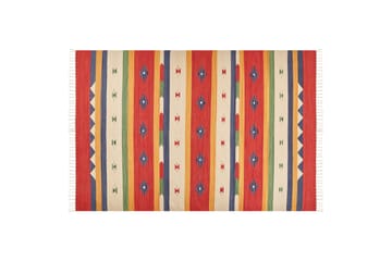 Kelimteppe Alapars 200x300 cm - Rød - Tekstiler & tepper - Teppe & matte - Orientalske tepper - Kelimtepper