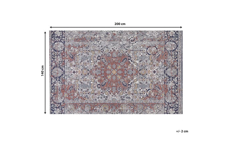 Korgan Ryeteppe 140x200 cm - Bronse - Tekstiler & tepper - Teppe & matte - Orientalske tepper - Persisk matte