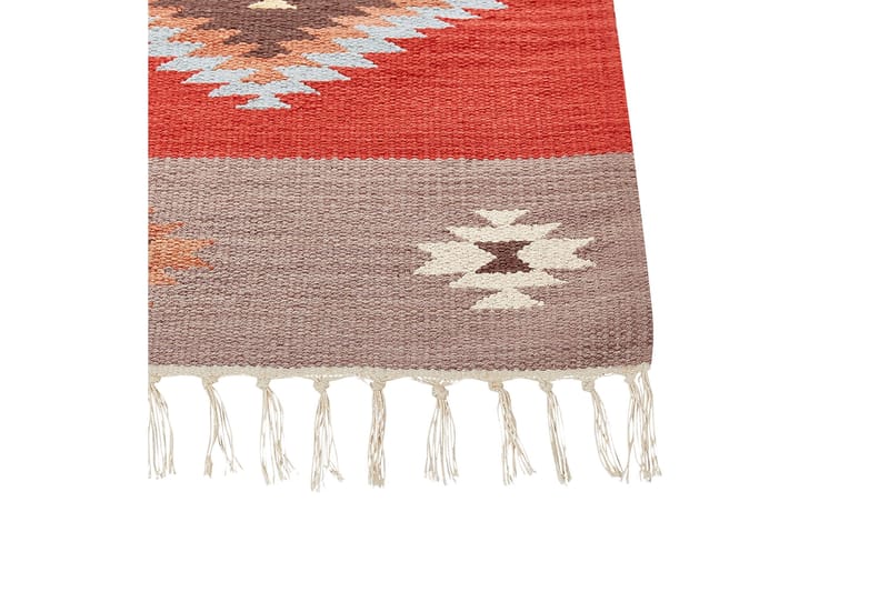Lorut Kelimteppe 80x300 cm - Rød - Tekstiler & tepper - Teppe & matte - Orientalske tepper - Kelimtepper