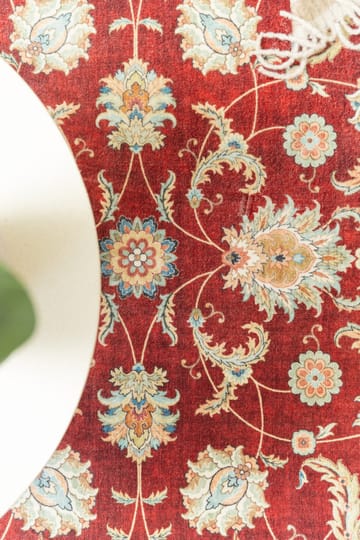 Maskinvevd teppe KM Home Tarfaya 80x150 cm Rød - Rød - Tekstiler & tepper - Teppe & matte - Orientalske tepper - Persisk matte