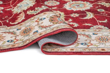 Maskinvevd teppe KM Home Tarfaya 80x150 cm Rød - Rød - Tekstiler & tepper - Teppe & matte - Orientalske tepper - Persisk matte