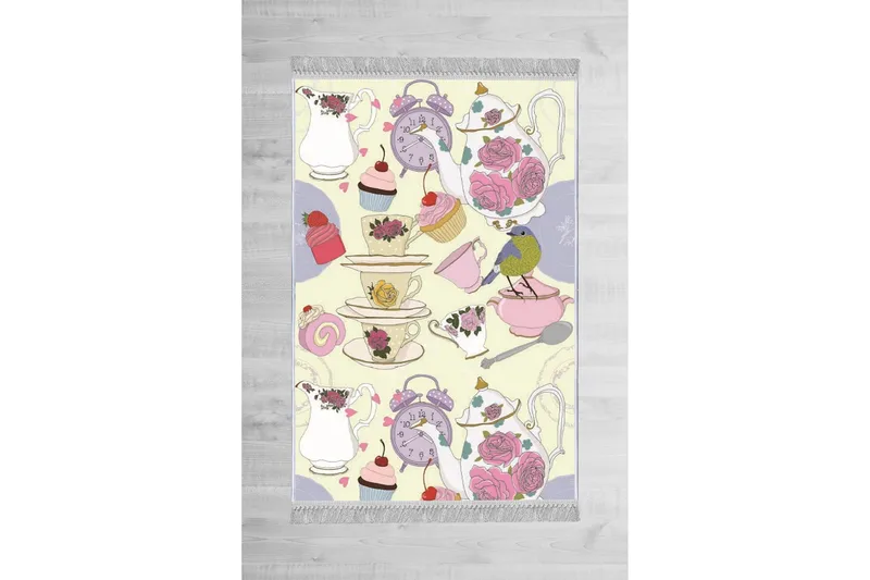 Matte (100 x 150) Homefesto - Bomull, Flerfarget