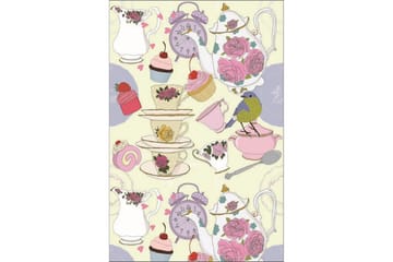 Matte (100 x 150) Homefesto - Bomull - Flerfarget - Tekstiler & tepper - Teppe & matte - Orientalske tepper - Persisk matte