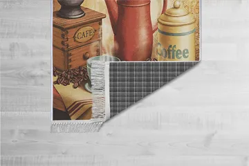 Matte (100 x 200) Homefesto - Bomull - Flerfarget/Fløyel - Tekstiler & tepper - Teppe & matte - Orientalske tepper - Persisk matte