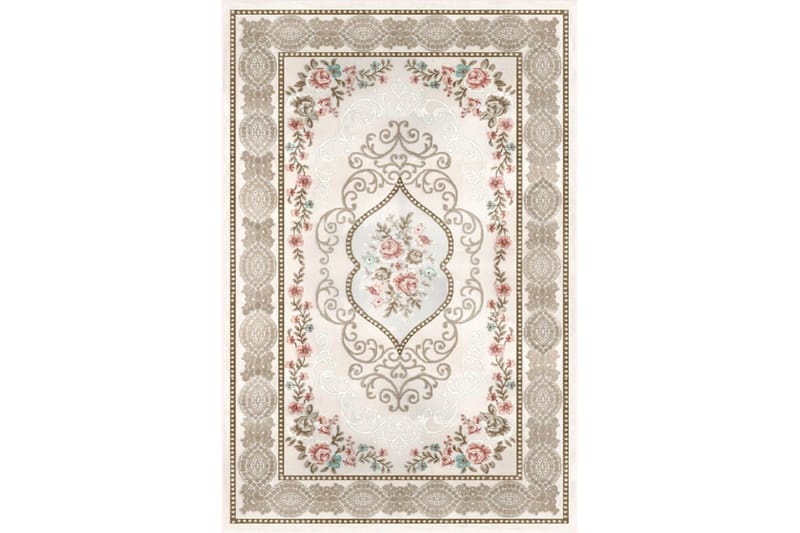 Matte (100 x 200) Homefesto - Bomull - Flerfarget/Fløyel - Tekstiler & tepper - Teppe & matte - Orientalske tepper - Persisk matte