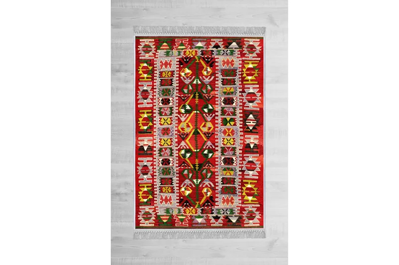 Matte (100 x 200) Homefesto - Bomull - Flerfarget/Fløyel - Tekstiler & tepper - Teppe & matte - Orientalske tepper - Persisk matte