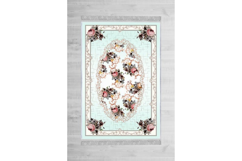 Matte (100 x 200) Homefesto - Bomull - Flerfarget/Fløyel - Tekstiler & tepper - Teppe & matte - Orientalske tepper - Persisk matte