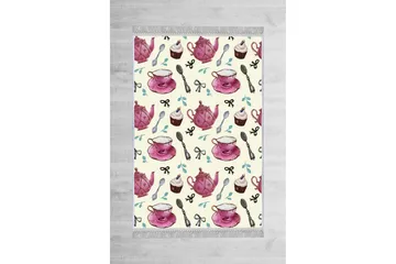 Matte (100 x 200) Homefesto - Bomull - Flerfarget/Fløyel - Tekstiler & tepper - Teppe & matte - Orientalske tepper - Persisk matte