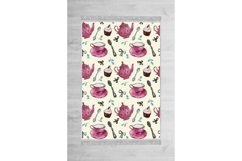 Matte (100 x 200) Homefesto - Bomull - Flerfarget/Fløyel - Tekstiler & tepper - Teppe & matte - Orientalske tepper - Persisk matte