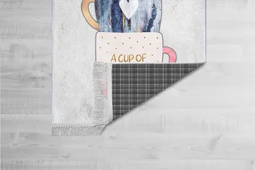 Matte (100 x 200) Homefesto - Bomull - Flerfarget/Fløyel - Tekstiler & tepper - Teppe & matte - Orientalske tepper - Persisk matte