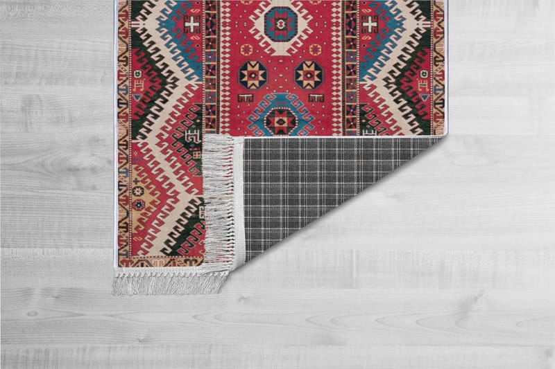 Matte (100 x 200) Homefesto - Bomull - Flerfarget/Fløyel - Tekstiler & tepper - Teppe & matte - Orientalske tepper - Persisk matte