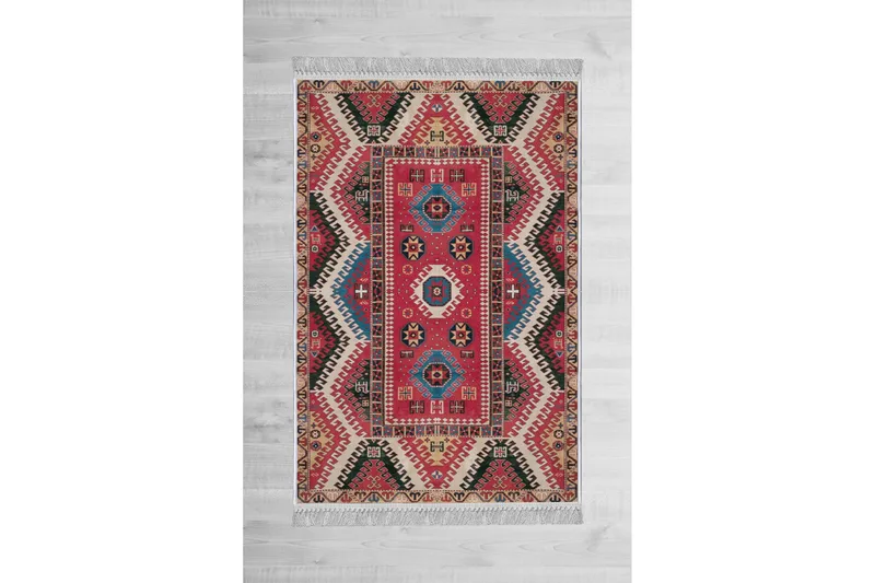 Matte (100 x 200) Homefesto - Bomull - Flerfarget/Fløyel - Tekstiler & tepper - Teppe & matte - Orientalske tepper - Persisk matte