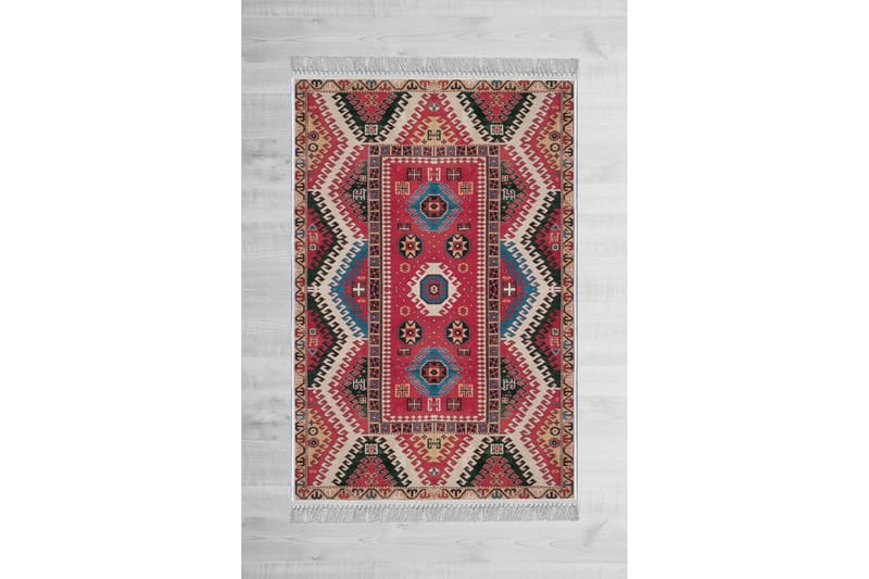 Matte (100 x 200) Homefesto - Bomull - Flerfarget/Fløyel - Tekstiler & tepper - Teppe & matte - Orientalske tepper - Persisk matte