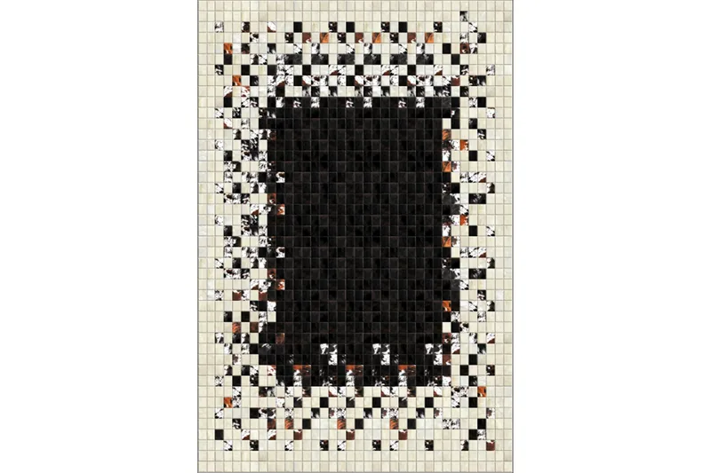 Matte (100 x 200) Homefesto - Bomull, Flerfarget/Fløyel