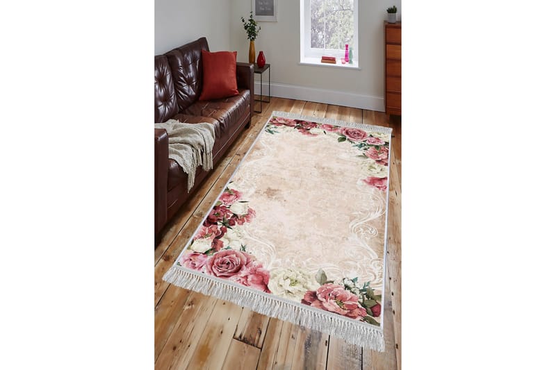 Matte (100 x 200) Homefesto - Bomull - Flerfarget/Fløyel - Tekstiler & tepper - Teppe & matte - Orientalske tepper - Persisk matte
