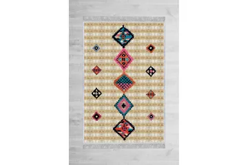 Matte (100 x 200) Homefesto - Bomull - Flerfarget/Fløyel - Tekstiler & tepper - Teppe & matte - Orientalske tepper - Persisk matte