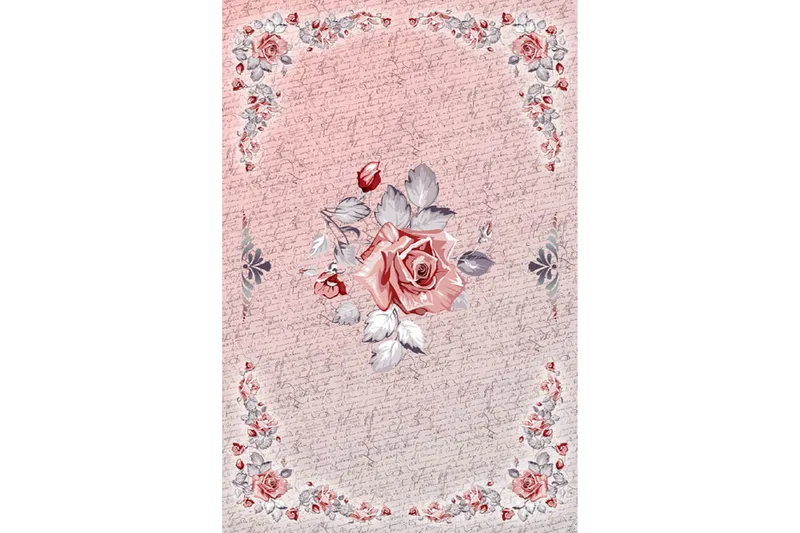 Matte (100 x 200) Homefesto - Bomull - Flerfarget/Fløyel - Tekstiler & tepper - Teppe & matte - Orientalske tepper - Persisk matte