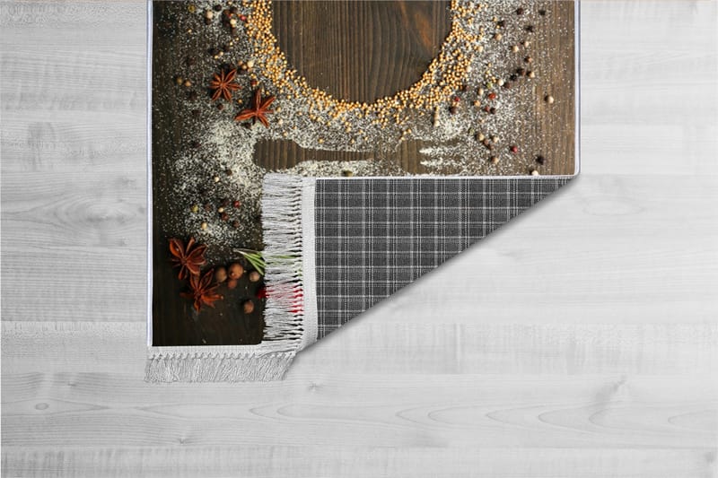 Matte (100 x 300) Homefesto - Bomull, Flerfarget/Fløyel