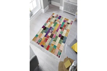 Matte (100 x 300) Homefesto - Bomull - Flerfarget/Fløyel - Tekstiler & tepper - Teppe & matte - Orientalske tepper - Persisk matte