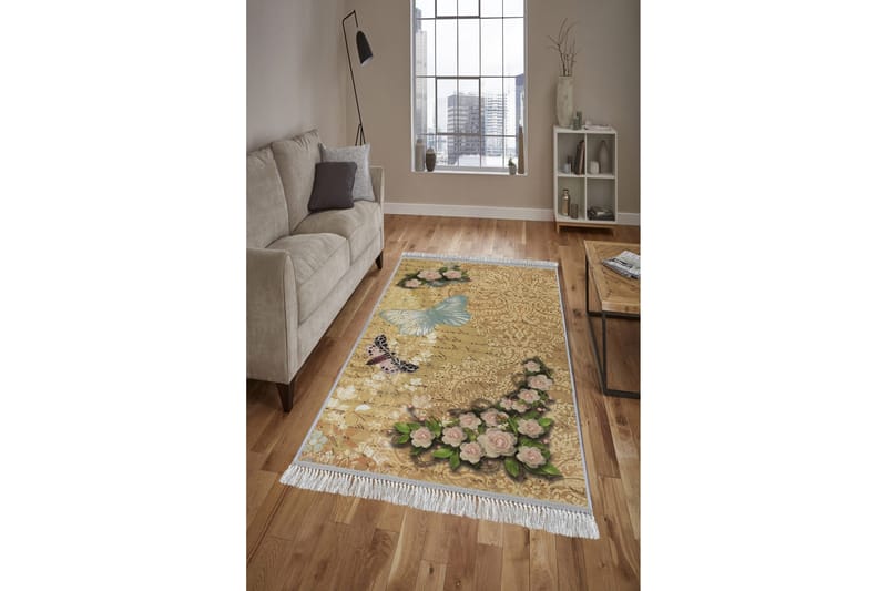Matte (100 x 300) Homefesto - Bomull - Flerfarget/Fløyel - Tekstiler & tepper - Teppe & matte - Orientalske tepper - Persisk matte