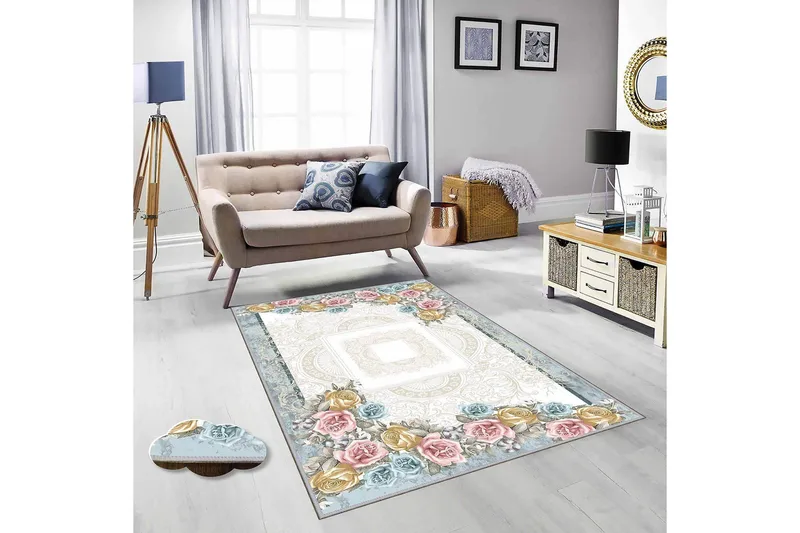 Matte (100x150) Homefesto 4, Flerfarget