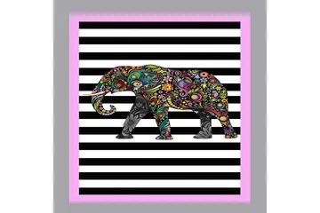 Matte (100x150) Homefesto 5 - Flerfarget - Tekstiler & tepper - Teppe & matte - Orientalske tepper - Persisk matte