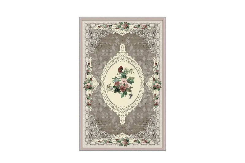 Matte (100x150) Homefesto 5 - Flerfarget - Tekstiler & tepper - Teppe & matte - Orientalske tepper - Persisk matte