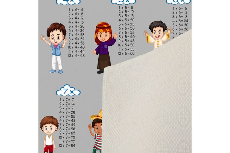 Matte (100x150) Homefesto 5 - Flerfarget - Tekstiler & tepper - Teppe & matte - Orientalske tepper - Persisk matte