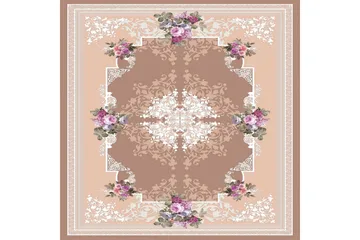 Matte (100x150) Homefesto 5 - Flerfarget - Tekstiler & tepper - Teppe & matte - Orientalske tepper - Persisk matte