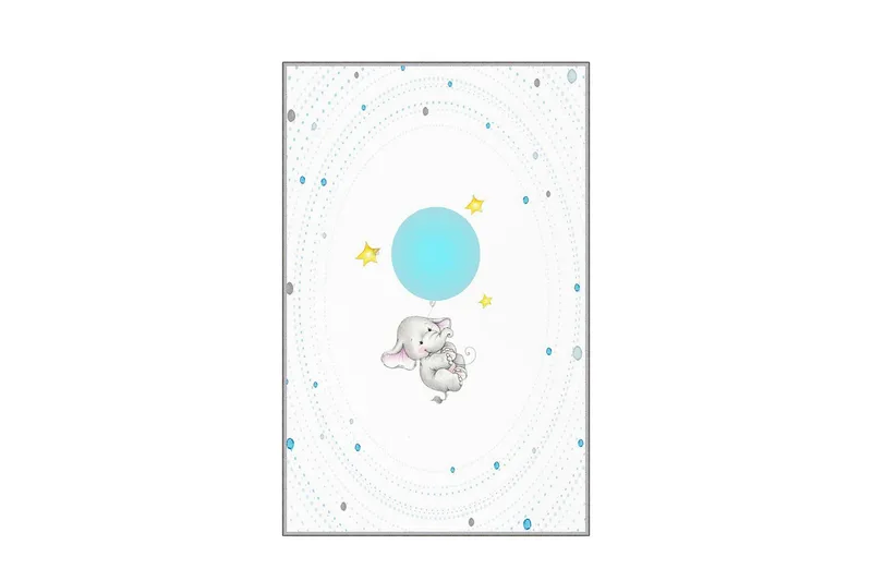 Matte (100x150) Homefesto 5 - Flerfarget - Tekstiler & tepper - Teppe & matte - Orientalske tepper - Persisk matte