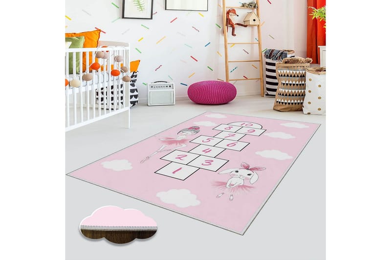 Matte (100x150) Homefesto 5 - Flerfarget - Tekstiler & tepper - Teppe & matte - Orientalske tepper - Persisk matte