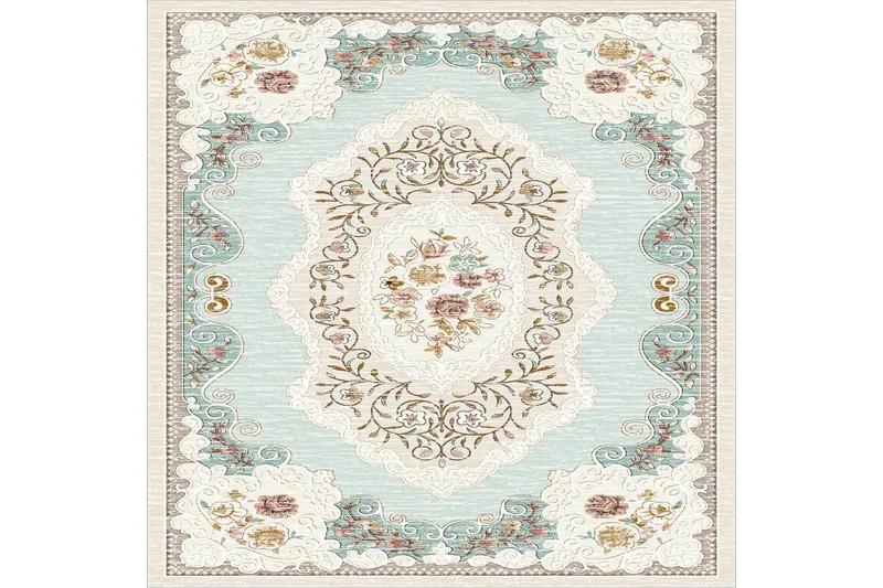 Matte (100x150) Homefesto 5 - Flerfarget - Tekstiler & tepper - Teppe & matte - Orientalske tepper - Persisk matte