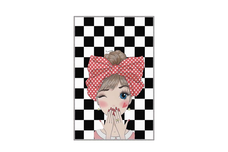 Matte (100x150) Homefesto 5 - Flerfarget - Tekstiler & tepper - Teppe & matte - Orientalske tepper - Persisk matte