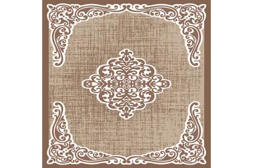 Matte (100x150) Homefesto 5 - Flerfarget - Tekstiler & tepper - Teppe & matte - Orientalske tepper - Persisk matte