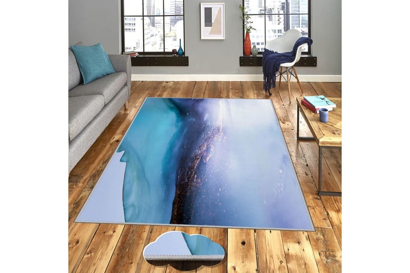 Matte (100x200) Homefesto 4, Flerfarget