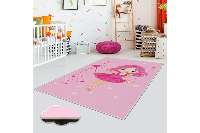 Matte (100x200) Homefesto 4, Flerfarget