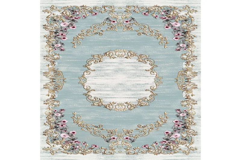 Matte (100x200) Homefesto 5 - Flerfarget - Tekstiler & tepper - Teppe & matte - Orientalske tepper - Persisk matte