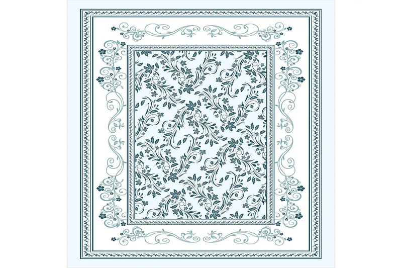 Matte (100x200) Homefesto 5 - Flerfarget - Tekstiler & tepper - Teppe & matte - Orientalske tepper - Persisk matte