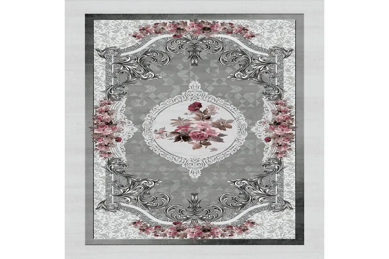 Matte (100x200) Homefesto 5 - Flerfarget - Tekstiler & tepper - Teppe & matte - Orientalske tepper - Persisk matte