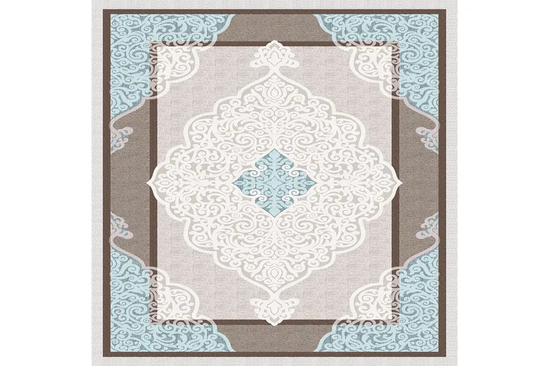 Matte (100x200) Homefesto 5 - Flerfarget - Tekstiler & tepper - Teppe & matte - Orientalske tepper - Persisk matte