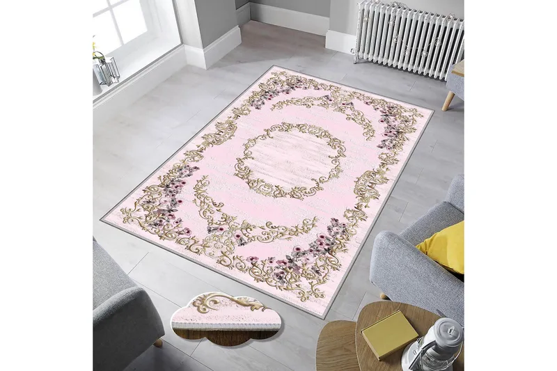 Matte (100x200) Homefesto 5 - Flerfarget - Tekstiler & tepper - Teppe & matte - Orientalske tepper - Persisk matte