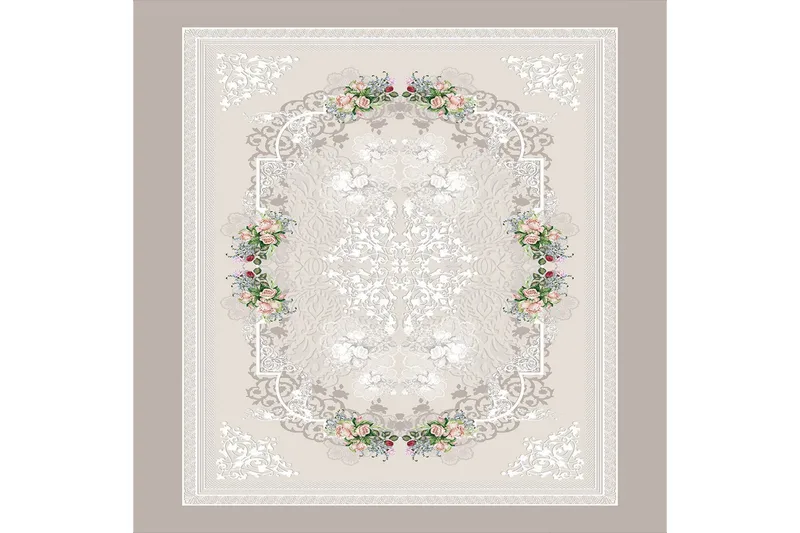 Matte (100x200) Homefesto 5 - Flerfarget - Tekstiler & tepper - Teppe & matte - Orientalske tepper - Persisk matte