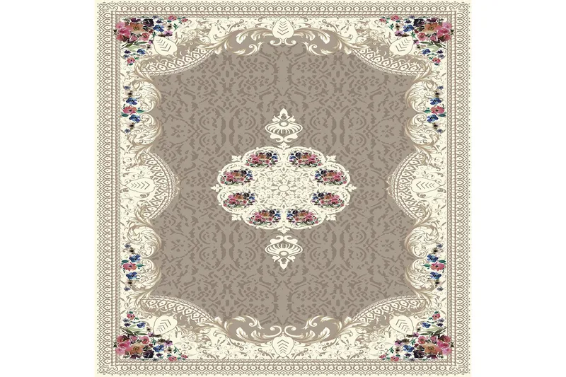 Matte (100x200) Homefesto 5 - Flerfarget - Tekstiler & tepper - Teppe & matte - Orientalske tepper - Persisk matte