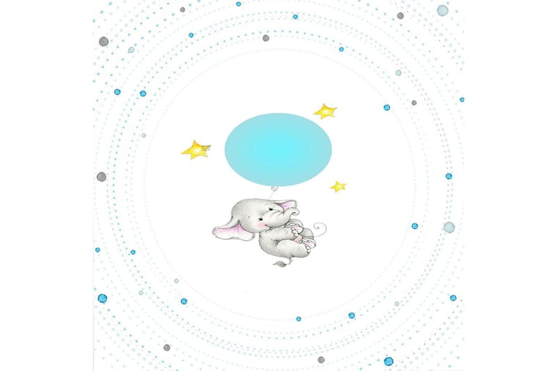 Matte (100x200) Homefesto 5, Flerfarget