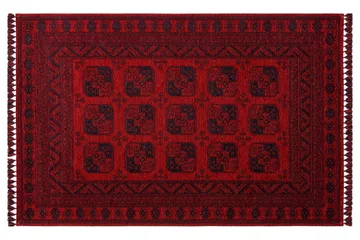 Matte (120 x 180) Eko Hal 3 - Rød/Mørkeblå - Tekstiler & tepper - Teppe & matte - Orientalske tepper - Persisk matte